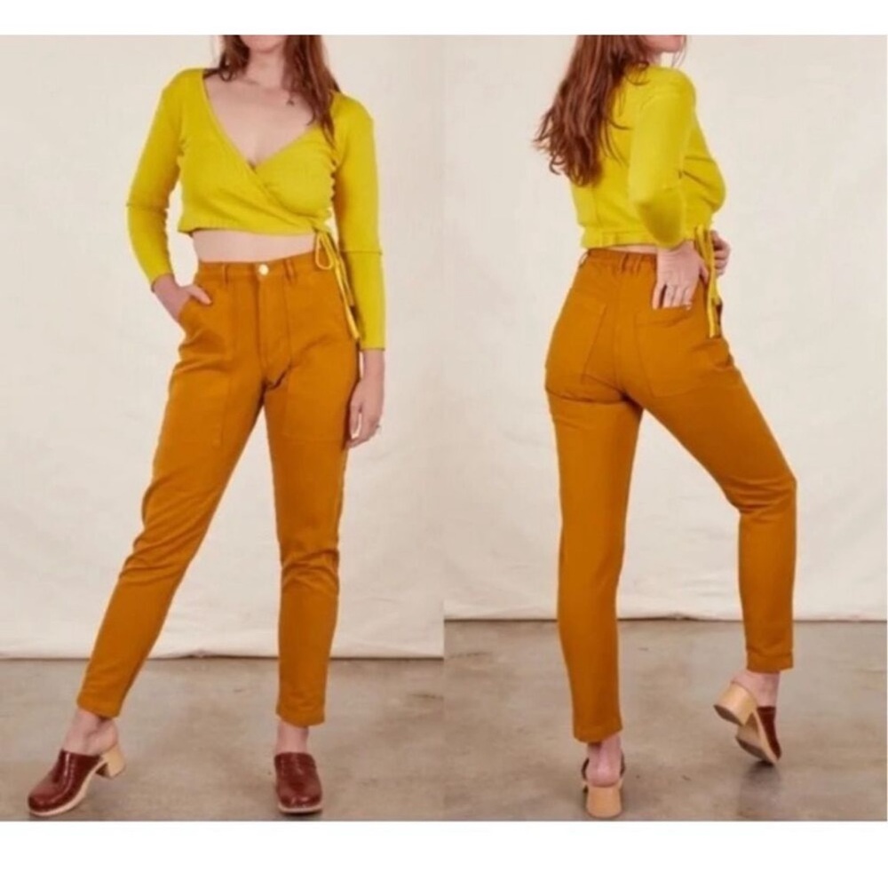 Big Bud Press Spicy Mustard Pencil Pants XS